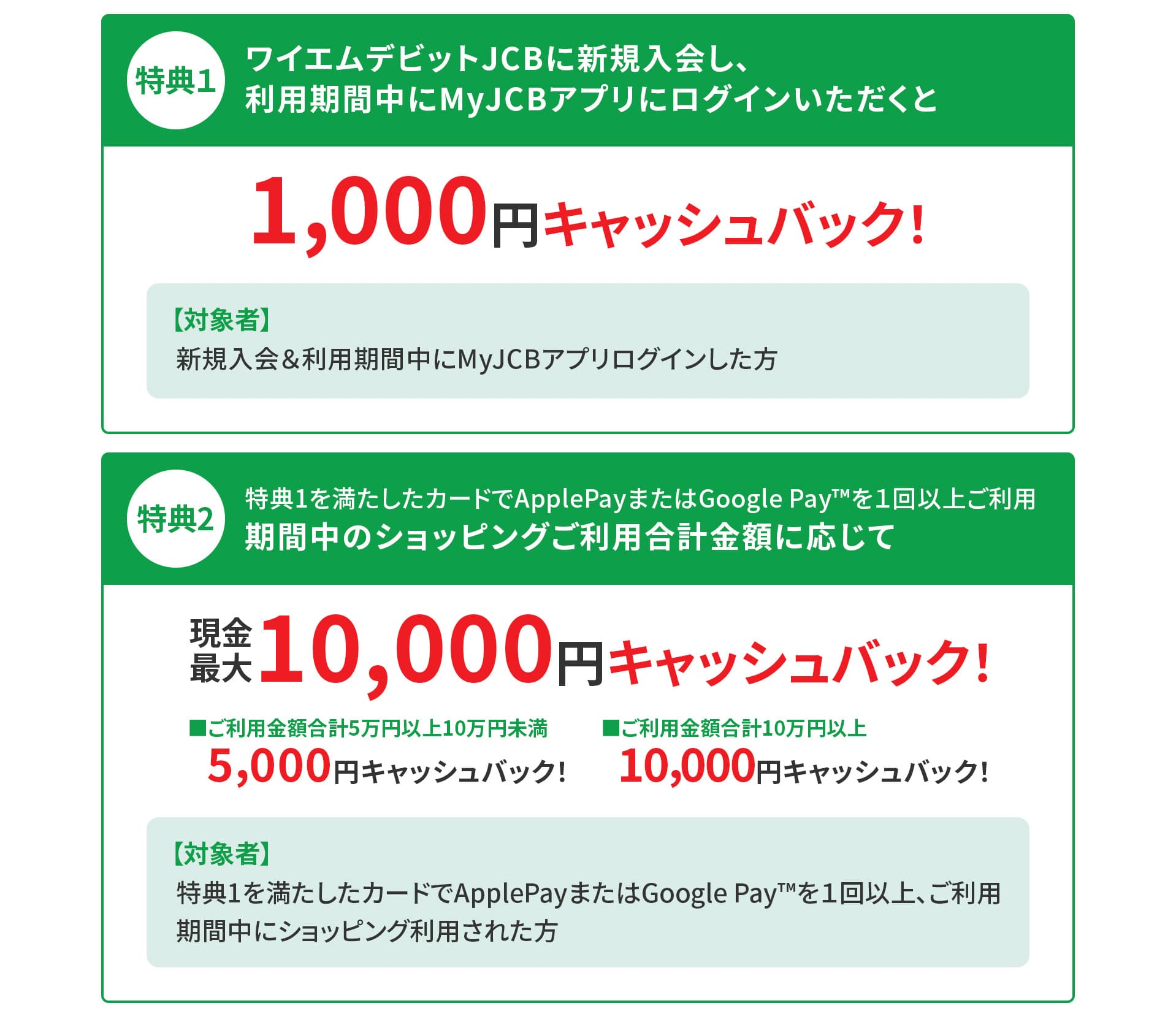 ワイエムデビットJCBカード - 山口銀行