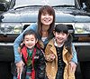 順子お母さんとせっちゃん＆あっくんの写真