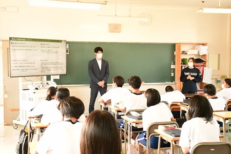 『出張GUTS』周南市立富田中学校で特別授業